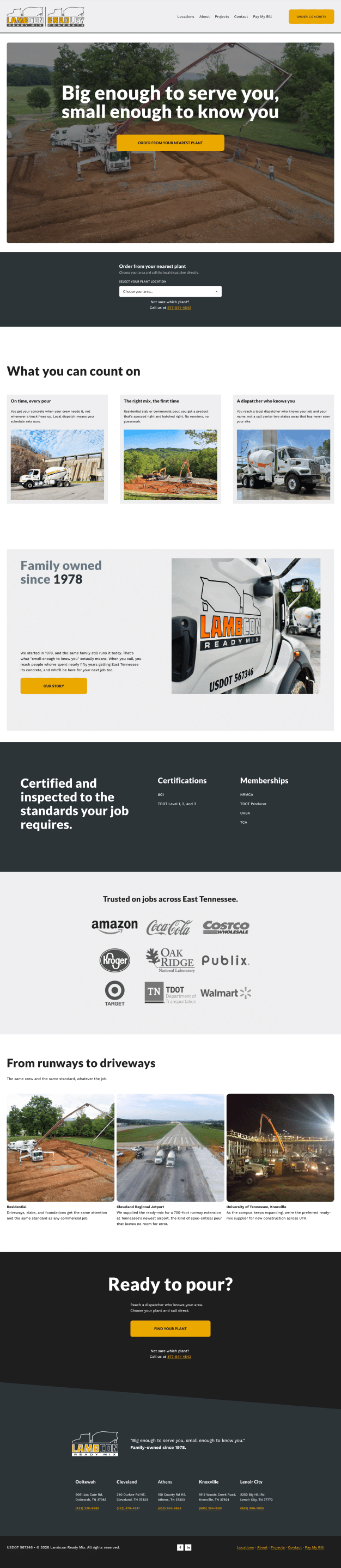 Lambcon Ready Mix - Homepage