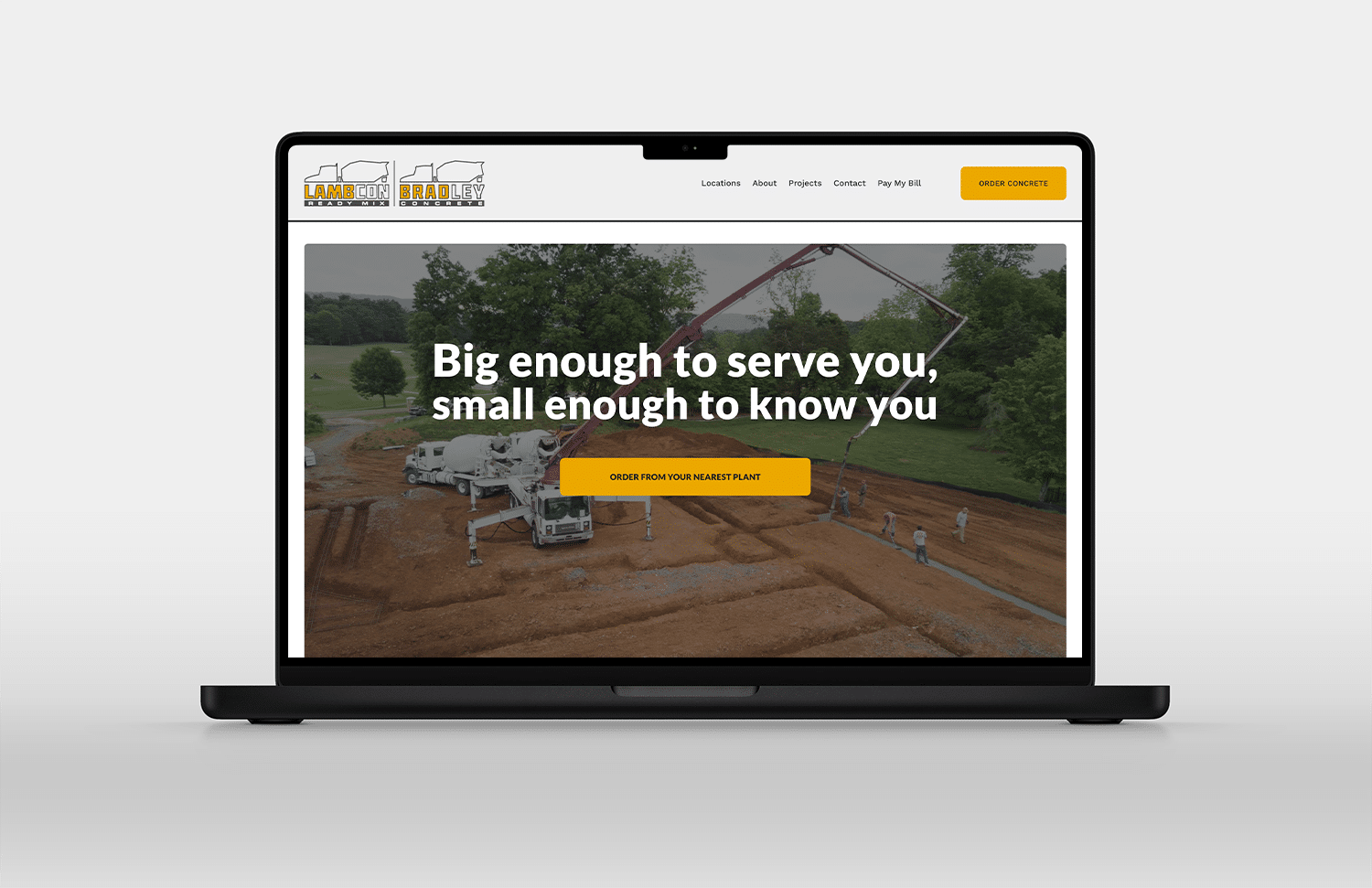 Lambcon Ready Mix Website